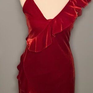 Red Velvet Express Party Dress